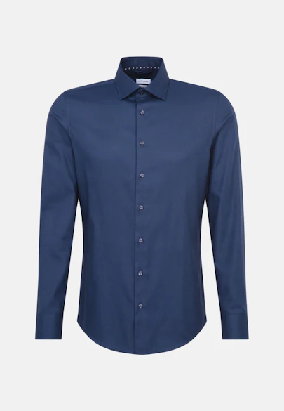 Shaped Chemise d'affaires Uni in Bleu Foncé |  Seidensticker Onlineshop