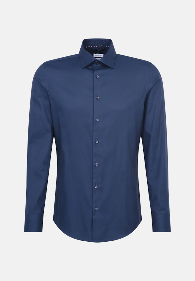 Shaped Chemise d'affaires Uni in Bleu Foncé |  Seidensticker Onlineshop