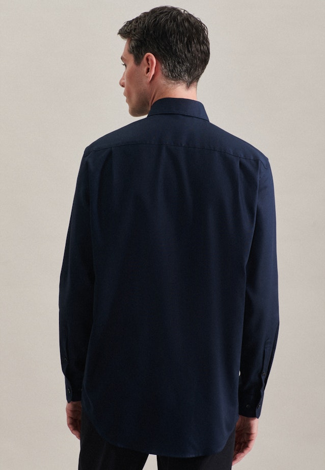 Regular Business shirt Uni in Dark Blue |  Seidensticker Onlineshop