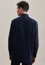 Regular Business shirt Uni in Dark Blue |  Seidensticker Onlineshop