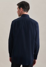 Regular Business Hemd Uni in Dunkelblau |  Seidensticker Onlineshop