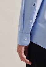 Regular Chemise d'affaires Uni in Bleu Clair |  Seidensticker Onlineshop