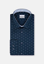 X-Slim Chemise d'affaires Imprimé in Bleu Foncé |  Seidensticker Onlineshop