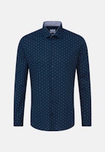 X-Slim Chemise d'affaires Imprimé in Bleu Foncé |  Seidensticker Onlineshop