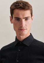 Slim Chemise d'affaires Uni in Noir |  Seidensticker Onlineshop