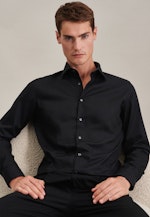 Slim Chemise d'affaires Uni in Noir |  Seidensticker Onlineshop