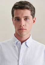 Regular Chemise d'affaires rayures in Bleu Clair |  Seidensticker Onlineshop