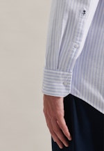 Regular Business Hemd Streifen in Hellblau |  Seidensticker Onlineshop