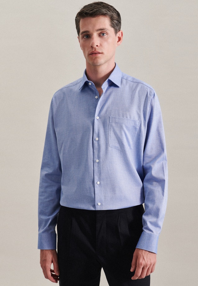 Regular Business Hemd Uni in Hellblau |  Seidensticker Onlineshop