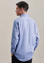 Regular Chemise d'affaires Uni in Bleu Clair |  Seidensticker Onlineshop