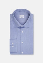 Regular Chemise d'affaires Uni in Bleu Clair |  Seidensticker Onlineshop