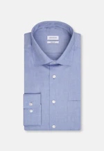 Regular Chemise d'affaires Uni in Bleu Clair |  Seidensticker Onlineshop