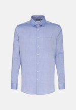 Regular Chemise d'affaires Uni in Bleu Clair |  Seidensticker Onlineshop