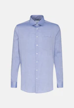 Regular Chemise d'affaires Uni in Bleu Clair |  Seidensticker Onlineshop