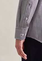 Regular Business Hemd Karo in Dunkelblau |  Seidensticker Onlineshop