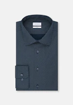 X-Slim Business Hemd Punkte in Dunkelblau |  Seidensticker Onlineshop