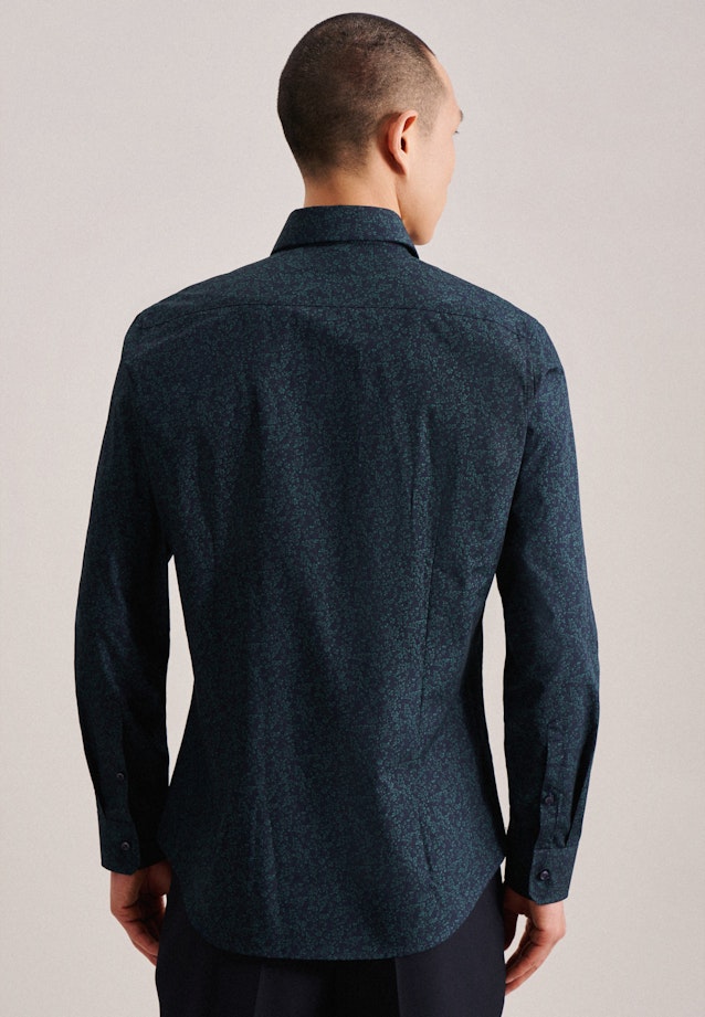 Slim Chemise d'affaires Imprimé in Vert |  Seidensticker Onlineshop