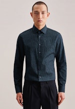 Slim Chemise d'affaires Imprimé in Vert |  Seidensticker Onlineshop