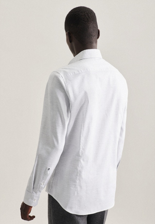Slim Business Hemd Uni in Grau |  Seidensticker Onlineshop