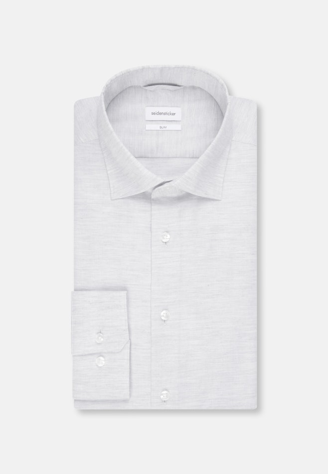 Slim Business shirt Uni in Grey | Seidensticker online shop