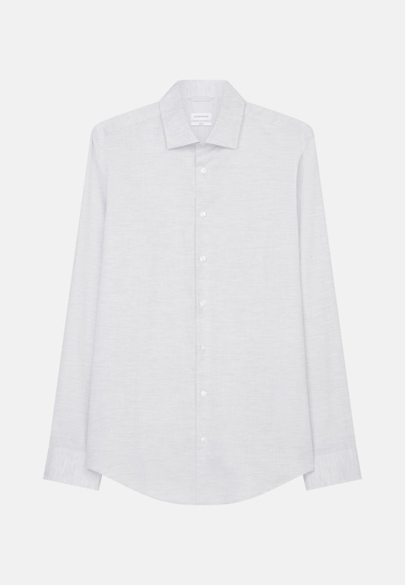 Slim Business Hemd Uni in Grau |  Seidensticker Onlineshop