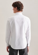 Slim Chemise d'affaires Uni in Blanc |  Seidensticker Onlineshop