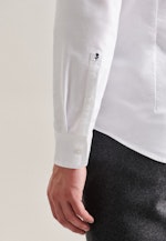 Slim Chemise d'affaires Uni in Blanc |  Seidensticker Onlineshop