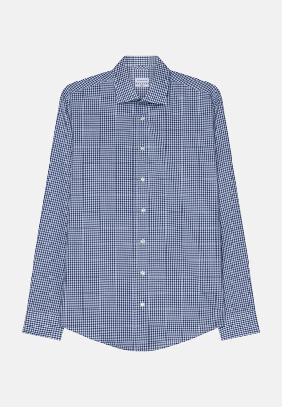 Slim Business Hemd Karo in Hellblau |  Seidensticker Onlineshop