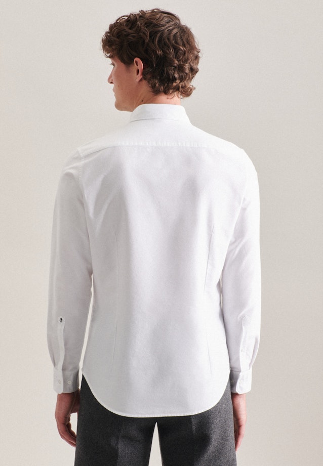 Shaped Chemise d'affaires Uni in Blanc |  Seidensticker Onlineshop