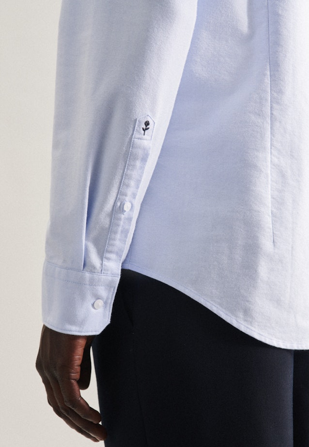 Shaped Business shirt Uni in Light Blue |  Seidensticker Onlineshop