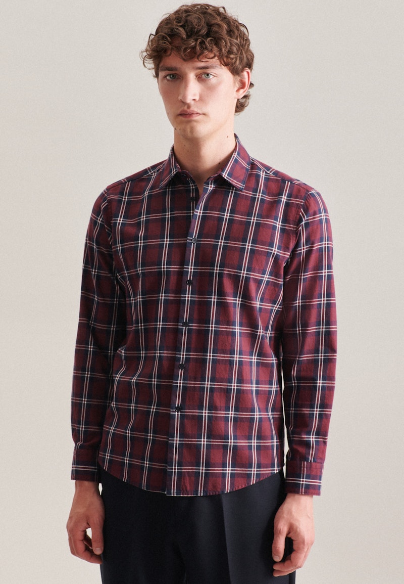 Chemise casual in Regular with Col Kent