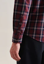 Regular Chemise décontractée carreaux in Rouge |  Seidensticker Onlineshop