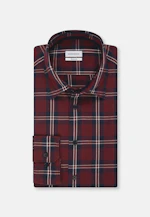Regular Chemise décontractée carreaux in Rouge |  Seidensticker Onlineshop