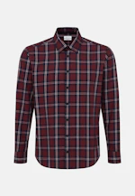 Regular Chemise décontractée carreaux in Rouge |  Seidensticker Onlineshop