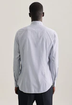 Slim Business Hemd Druck in Hellblau |  Seidensticker Onlineshop