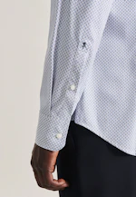 Slim Business Hemd Druck in Hellblau |  Seidensticker Onlineshop