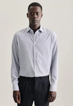 Slim Business Hemd Druck in Hellblau |  Seidensticker Onlineshop