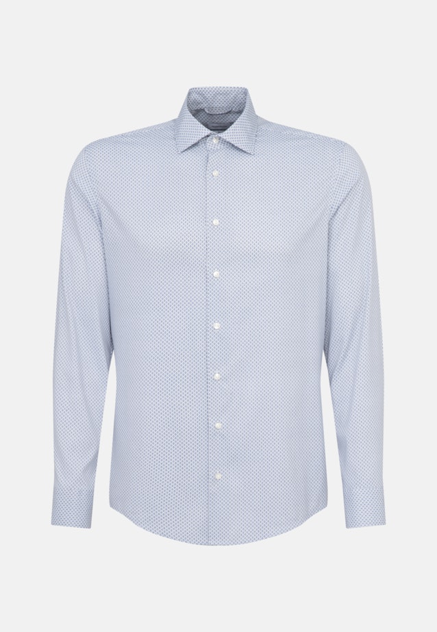 Slim Chemise d'affaires Imprimé in Bleu Clair |  Seidensticker Onlineshop