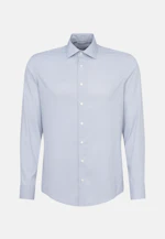 Slim Business Hemd Druck in Hellblau |  Seidensticker Onlineshop