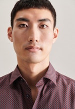 Shaped Business shirt Print in Red |  Seidensticker Onlineshop