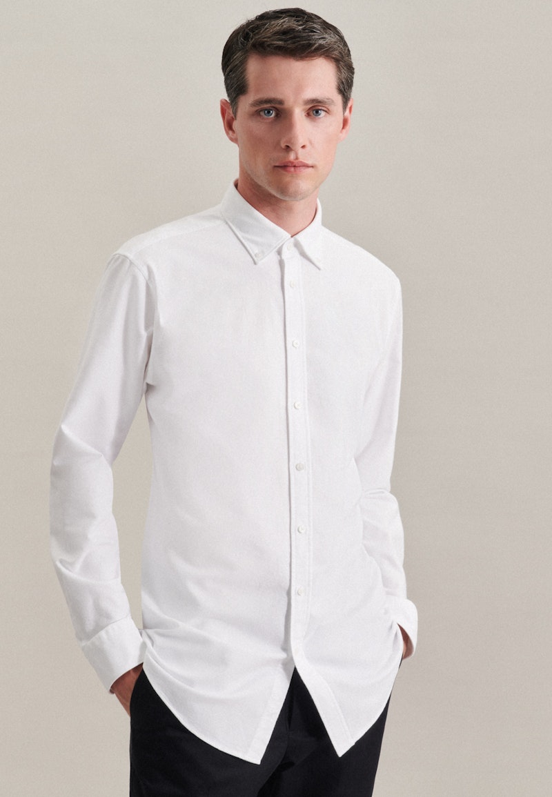 Oxford Business Hemd in Regular mit Button-Down-Kragen