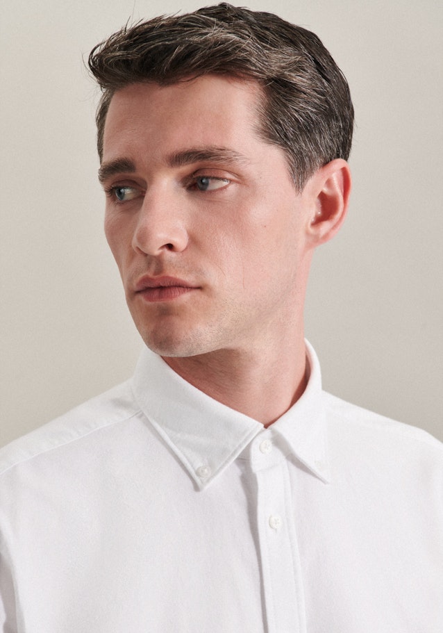 Regular Chemise Business Uni in Blanc | Seidensticker Onlineshop