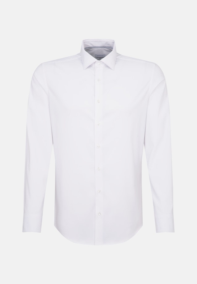 Slim Business Hemd Uni in Weiß |  Seidensticker Onlineshop