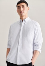 Oxford Casual Hemd in Regular mit Button-Down-Kragen in Hellblau |  Seidensticker Onlineshop