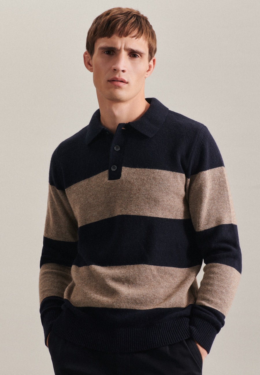 Polo-Shirt Regular fit in Grau |  Seidensticker Onlineshop