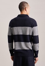 Regular Polo-Shirt Uni in Dunkelblau |  Seidensticker Onlineshop