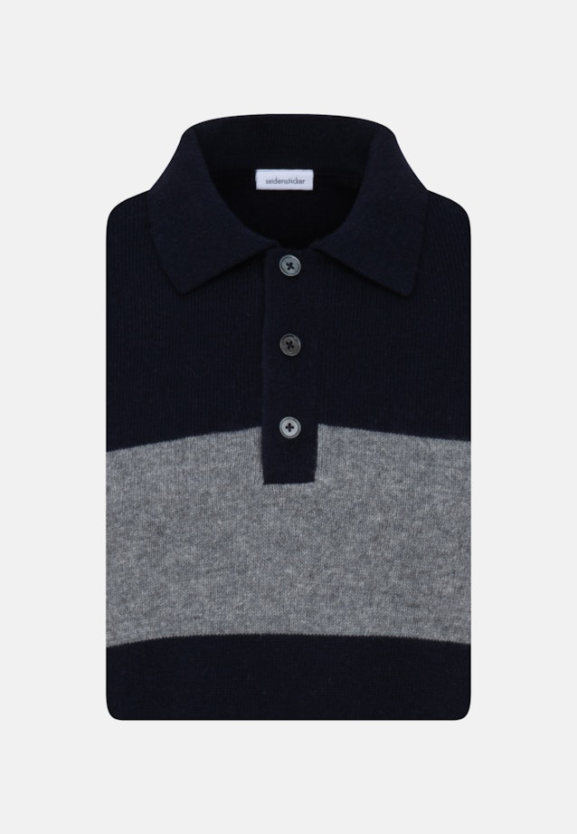 Collar Polo-Shirt in Dark Blue |  Seidensticker Onlineshop