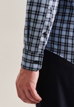 Regular Casual shirt Check in Light Blue |  Seidensticker Onlineshop