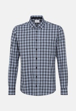 Regular Casual shirt Check in Light Blue |  Seidensticker Onlineshop