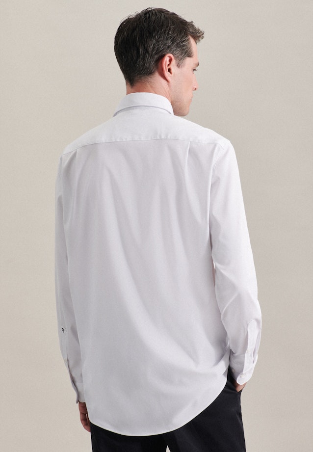 Regular Business Hemd Uni in Weiß |  Seidensticker Onlineshop